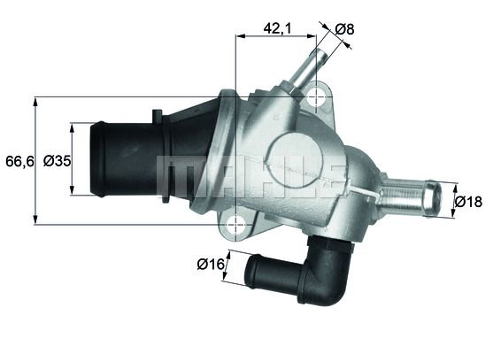 WILMINK GROUP Termostaat,Jahutusvedelik WG1217575